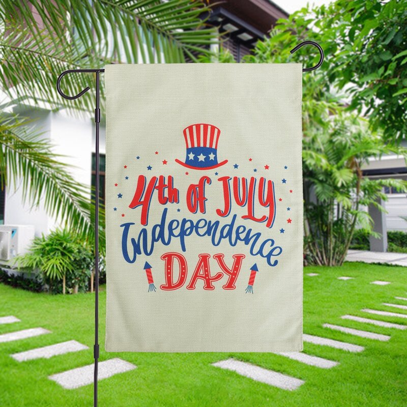 

1pc Independence Day Garden Flag, Multicolor
