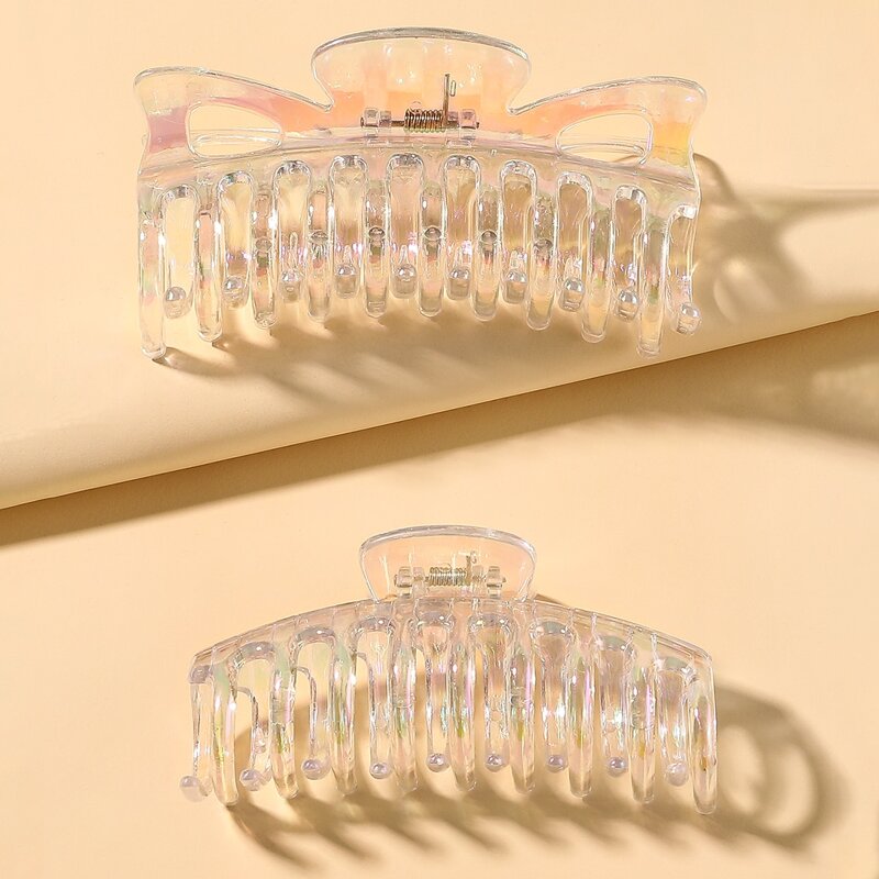 

2pcs Clear Hair Claw