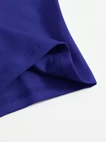 SHEIN EZwear 素色短版背心上衣