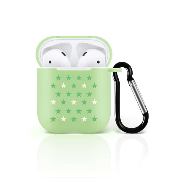 

Star Pattern Case For Airpods, Multicolor