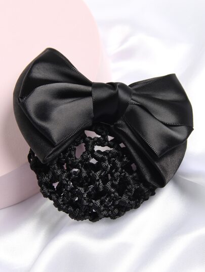 1 pieza Clip de pelo con lazo de malla, para uso diario, clips de pelo con forma de corazón para el Día de San Valentín, pinzas de pelo, hebillas, lazos, accesorios lindos para el cabello, accesorios para la cabeza, accesorios para el cabello para mujeres