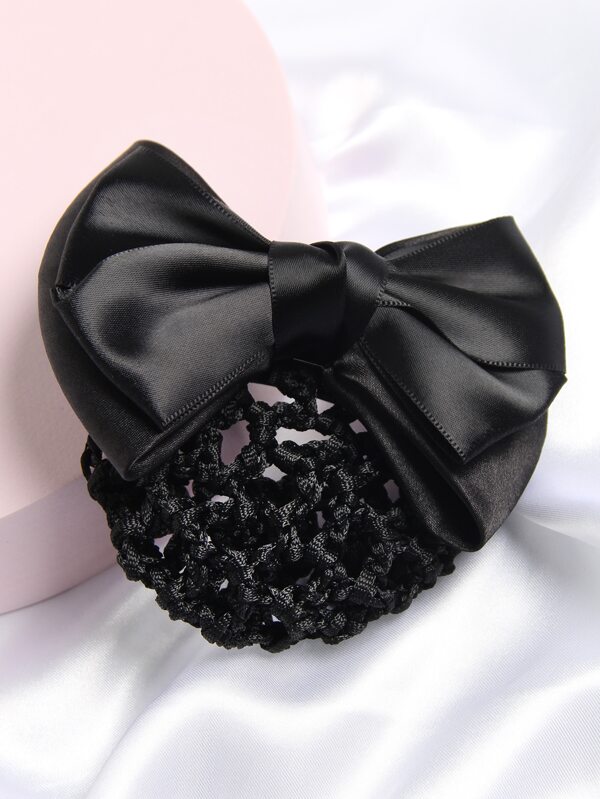 1pc Bow Mesh Hair Clip Hair Accessory, For Daily Wear Valentines Claw Clips Hair Claws Hair Barrettes