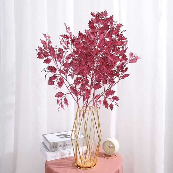 

1bundle Artificial Leaf, Red