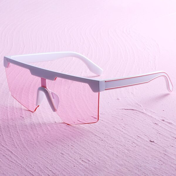

Flat Top Shield Sunglasses