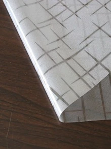 圖案印花窗戶隱私牆貼可拆卸防水裝飾窗戶膜 - 白色 - 查看 5