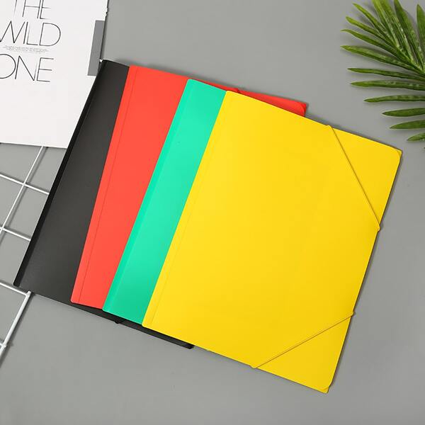 

1pc Random Solid Color Folder, Multicolor