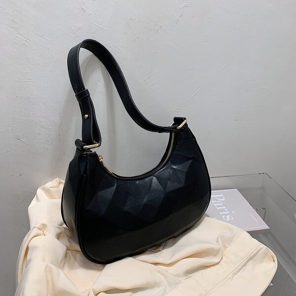 

Minimalist Shoulder Bag, Black