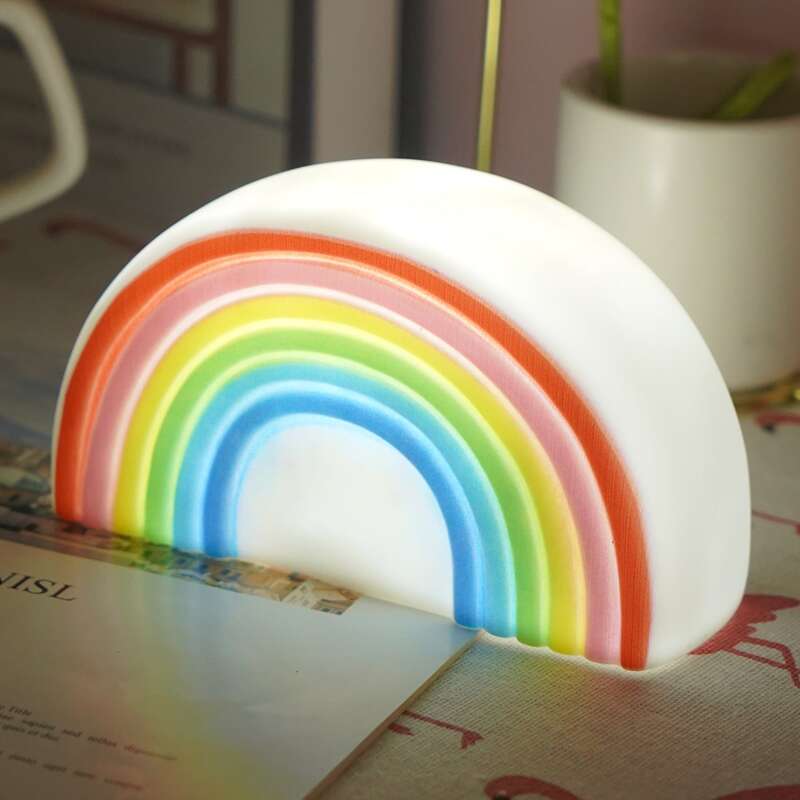 

1pc Rainbow Shaped Light, White