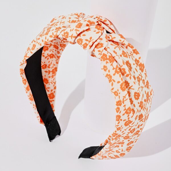 

Flower Print Hair Hoop, Multicolor