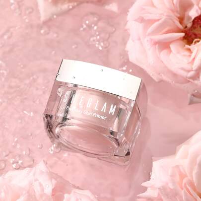 SHEGLAM Hautgrundierung Zum Geburtstag, Unsichtbare Poren, Farbkorrigierende Grundierung, Feuchtigkeitsspendendes, äTherisches RosenöL, Leichte Rosa Gesichtsgrundierung, Grundierung FüR , Weihnachten, Geschenke Marke SchöNheit Make-Up Kosmetik FüR Damen MäDchen Perfekt FüR Sommer FrüHling Ideal FüR Y2K Schick Elegant Mode Geeignet FüR Geburtstag Muttertag Geschenk Festival Party Fertig Beste Farbe