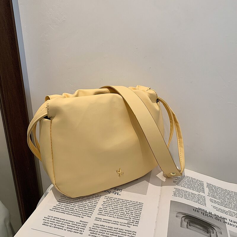 

Minimalist Crossbody Bag, Yellow