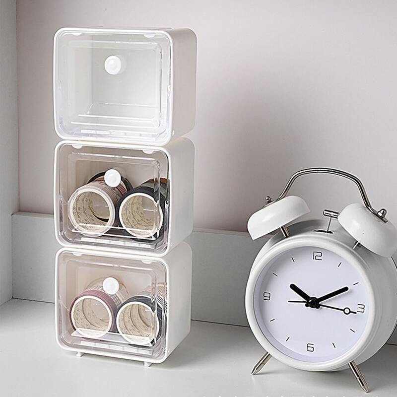 

1pc Desktop Storage Box, White