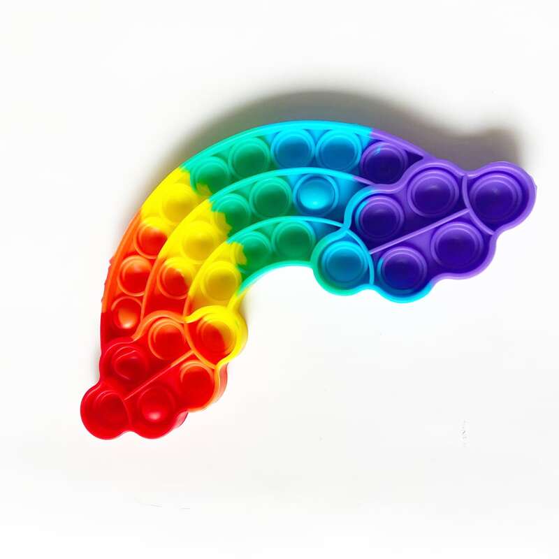 

Cartoon Shaped Push Bubble Toy, Multicolor