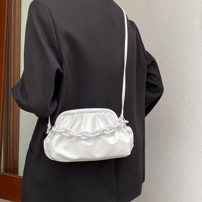 

Minimalist Crossbody Bag, White