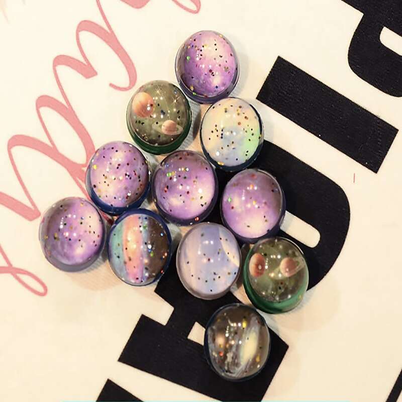

1pc Random Graphic Elastic Ball, Multicolor