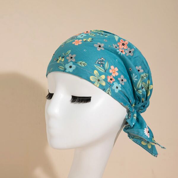 

Floral Print Hat, Multicolor