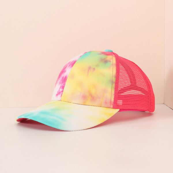 

Tie Dye Baseball Cap, Multicolor