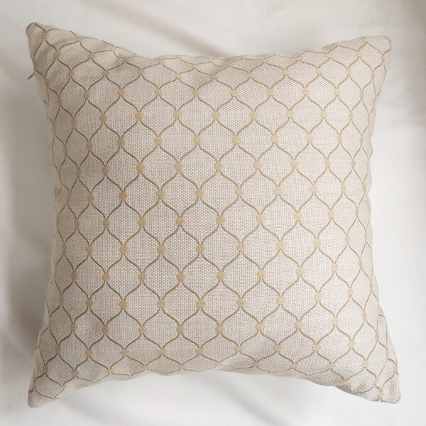 

Jacquard Design Cushion Cover Without Filler, Multicolor