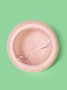 Sombrero de niñas con diseño de dibujos animados - Rosa - Ver 3