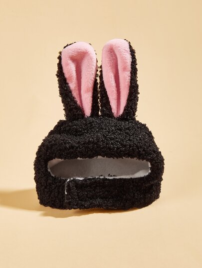 Rabbit Ear Plush Pet Headwear