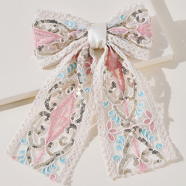 

Girls Bow Hair Clip, Multicolor