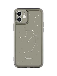 Constellation Print Phone Case - Clear - View 2