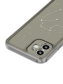 Constellation Print Phone Case - Clear - View 5