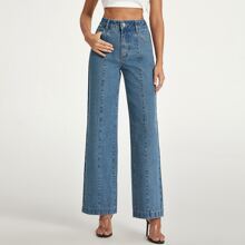 High Waist Wide Leg Jeans