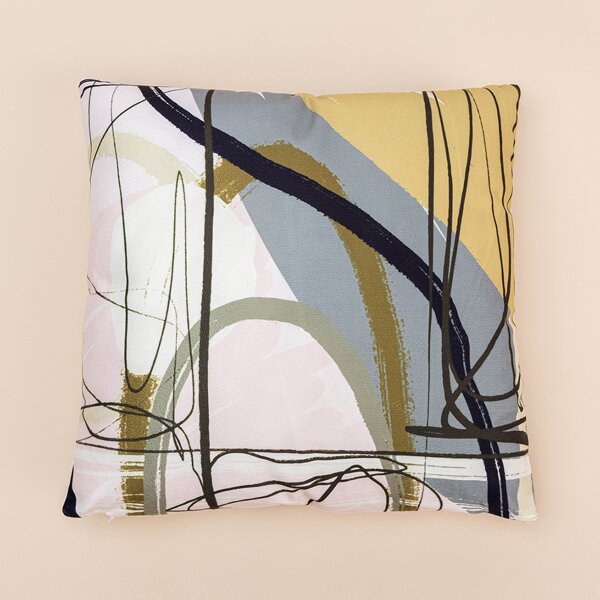 

Abstract Pattern Cushion Cover Without Filler, Multicolor