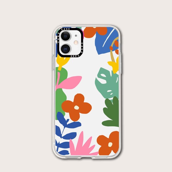 

Flower Print Phone Case, Multicolor