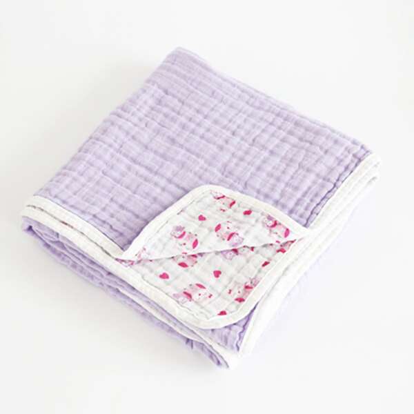 

Baby Graphic Blanket, Purple