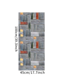 1pc Brick Pattern Wall Paper