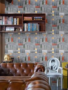 1pc Brick Pattern Wall Paper