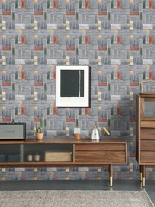 1pc Brick Pattern Wall Paper
