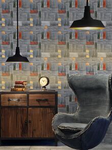 1pc Brick Pattern Wall Paper