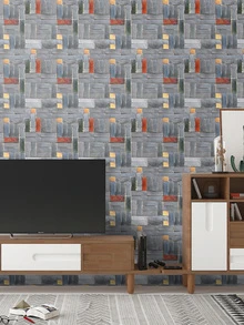 1pc Brick Pattern Wall Paper
