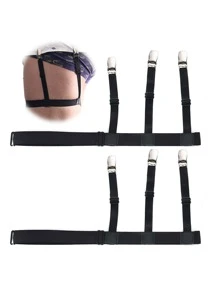 2 chiếc đai garter nam gợi cảm cho lễ Halloween - màu đen - Xem 3