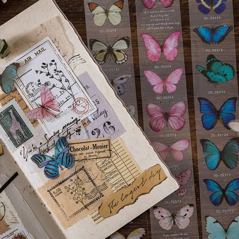 

1sheet Random Butterfly Pattern Sticker, Multicolor