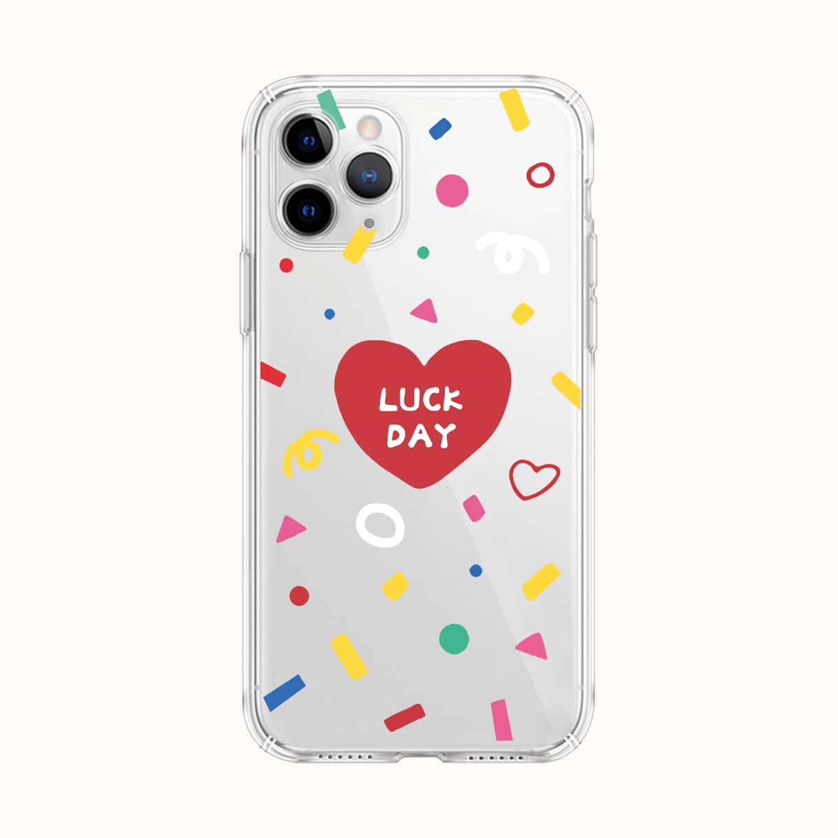 

Heart Pattern Phone Case, Multicolor