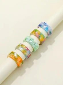 Anillos - Multicolor - Ver 3