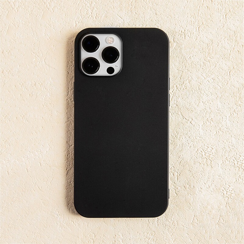 

Simple Solid Phone Case, Black