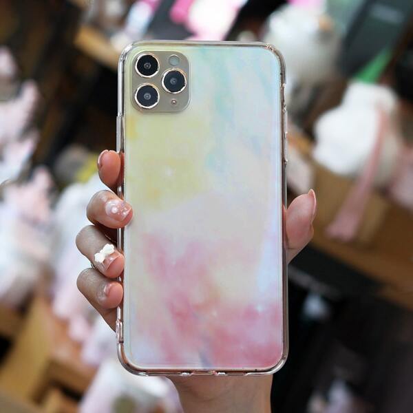 

Painted Pattern Phone Case, Clear