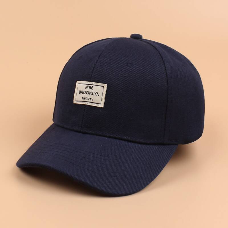

Letter Patch Bucket Hat, Navy blue