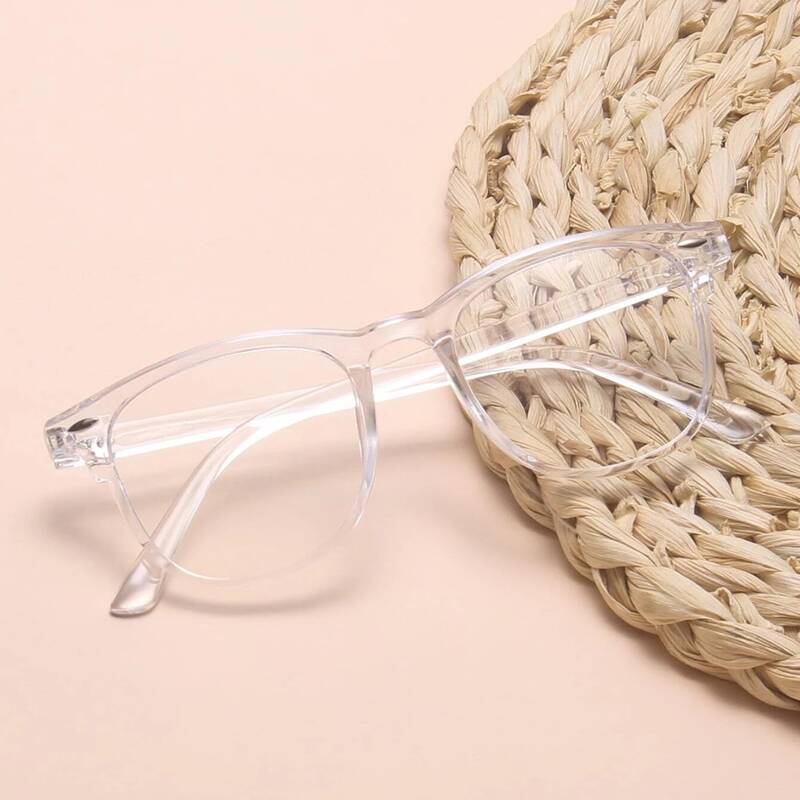 

Solid Clear Frame Eyeglasses