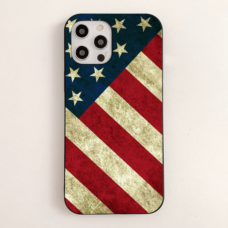 

Flag Pattern Phone Case, Multicolor