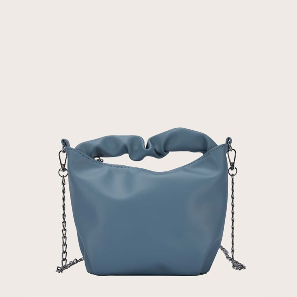 

Minimalist Satchel Bag, Blue