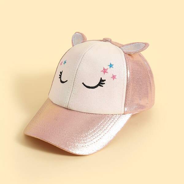 

Toddler Girls Cartoon Baseball Cap, Multicolor