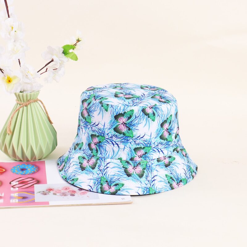 

Butterfly Bucket Hat, Multicolor