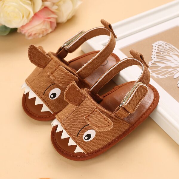 

Baby Boys Cartoon Design Sandals, Brown