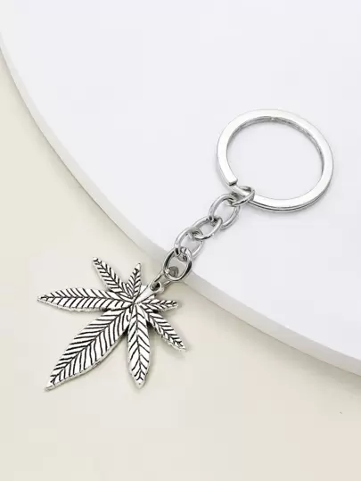 リーフペンダントキーホルダーの画像